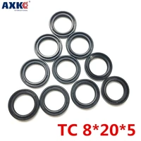 shaft oil seal tc 8205 rubber covered double lip with garter springsize8mm20mm5mm20pcs