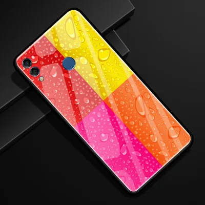 Модный чехол на заднюю панель из закаленного стекла для huawei Honor 8X, защитный чехол s для huawei Honor 8 X, чехол, Honor8X, чехол, fundas - Цвет: A3