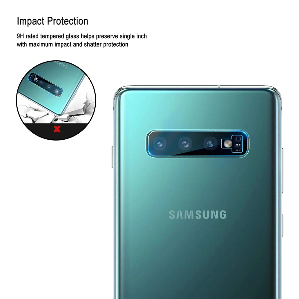 NYFundas 3 шт. для samsung galaxy s10 s9 s8 plus + s10e note 9 8 Защитная пленка объектива камеры из