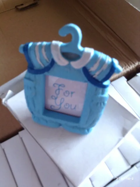 

Free shipping Factory directly sale 100PCS/LOT Baby shower Cute Baby Themed Photo Frame Favors - girl