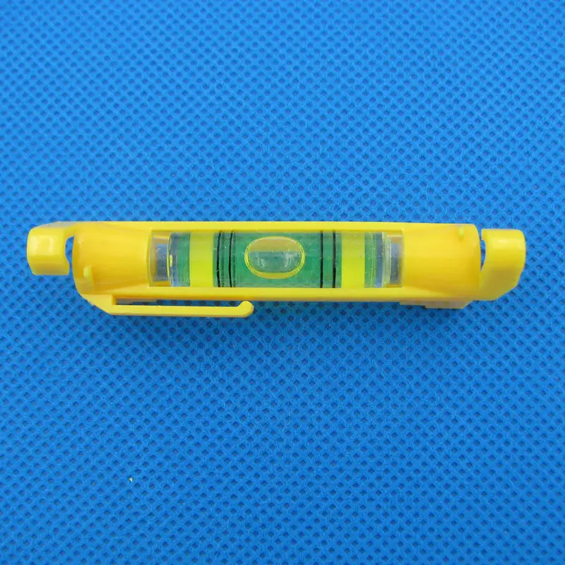 Новинка 2016 новый пластиковый уровень ручки желтого цвета инструменты уровня