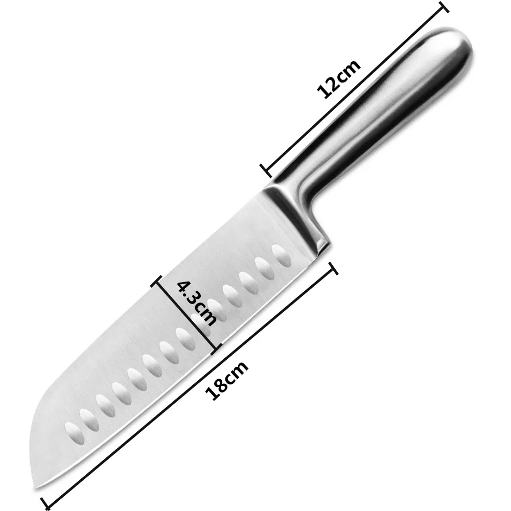 Кухонный нож многофункциональный из нержавеющей стали для резки мяса кухонные