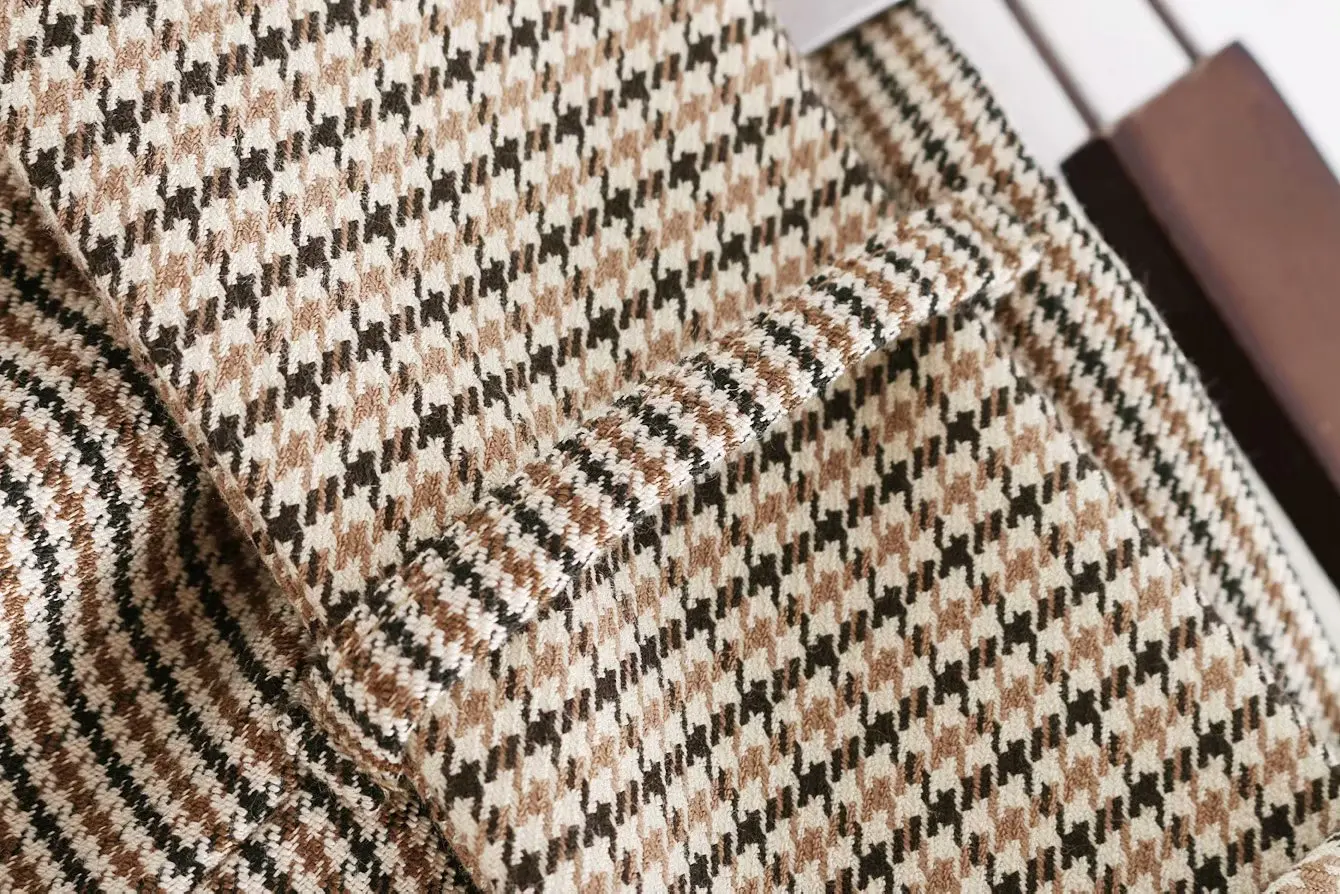 Fashion women plaid skirt vintage work office ladies with belt mujer retro mid calf skirts | Женская одежда