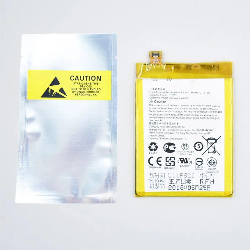 Hekiy для ASUS ZE551ML батарея C11P1424 3000 мАч Asus Zenfone 2 ZE550ML Z00AD Z00ADB Z00A Z008D|Аккумуляторы