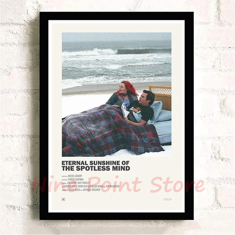 Jim Carrey Eternal Sunshine of the Spotless Mind бумага с покрытием печатает плакат HD изображение украшение дома гостиная бескаркасная