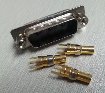 Высоковольтный разъем 1 шт 2W2 \ 3W3 7W2 5W5 8W8 13W3 позолоченная вставка | Обустройство