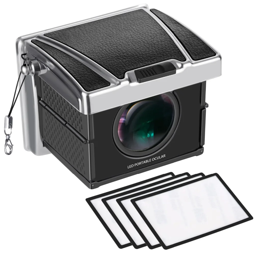 Neewer Универсальный видоискатель камеры, многократное увеличение для Sony A7II / RX100 / A9 / RX1, Canon 6D Mark II / 7D Mark II, Nikon D5 / D8