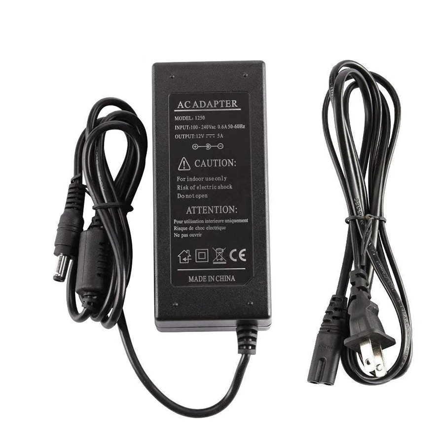 AC110V-240V в DC 12 В 1A 2A 3A 5A 6A 8A 10A трансформаторы светодиодный адаптер питания конвертер зарядное устройство для светодиодные ленты светильник