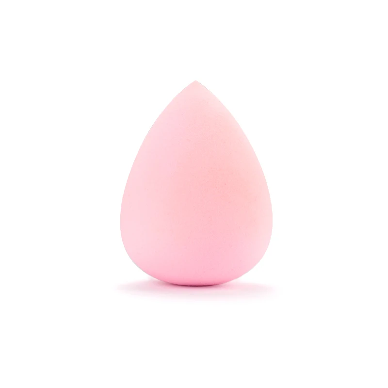 Pink Новейший цвет, 1 шт., мягкая основа для макияжа, губка, косметическая пудра, гладкая губка для макияжа, косметический инструмент для лица - Цвет: Pink