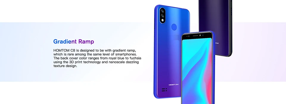 HOMTOM C8 4G мобильный телефон Android 8,1 2 Гб Оперативная память 16 Гб Встроенная память MT6739 4 ядра смартфон с двумя sim-картами 5," 640*1280 для сотового телефона