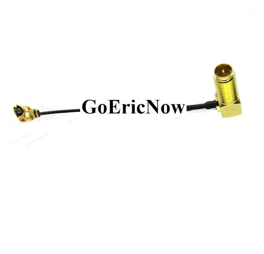 4 шт. RF разъем под прямым углом RP-SMA и SMA мама к UF.L Ipex IPX 1 13 мм/RG178 кабельный (10 см 15 20