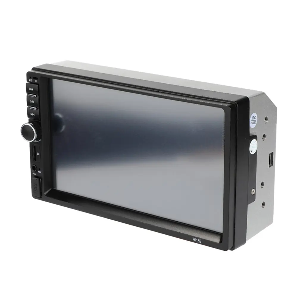 7018B 2 Din " сенсорный экран автомобиля MP5 плеер аудио стерео FM радио Bluetooth MP3 плеер Поддержка TF мультимедийный плеер