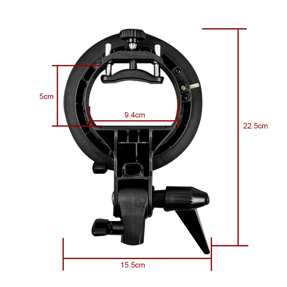 Godox s образный кронштейн Bowen Mount + софтбокс 23 &quot/60 см комплект для Камеры