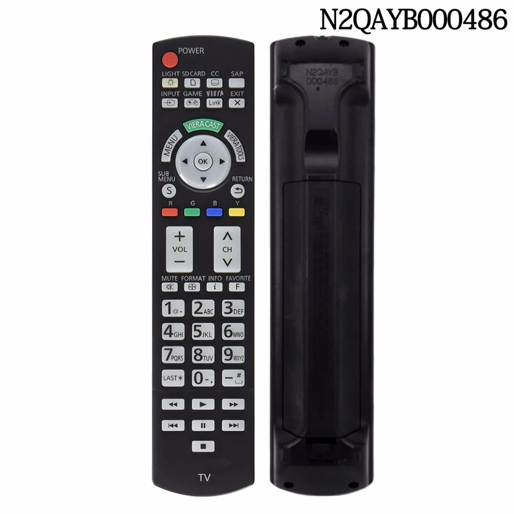 

New N2QAYB000486 Remote Control FIT FOR Panasonic lcd led plasma TV TC-P42G25 TC-P58VT25 TC-P54VT25 TC-P54G25 TC-P54G20