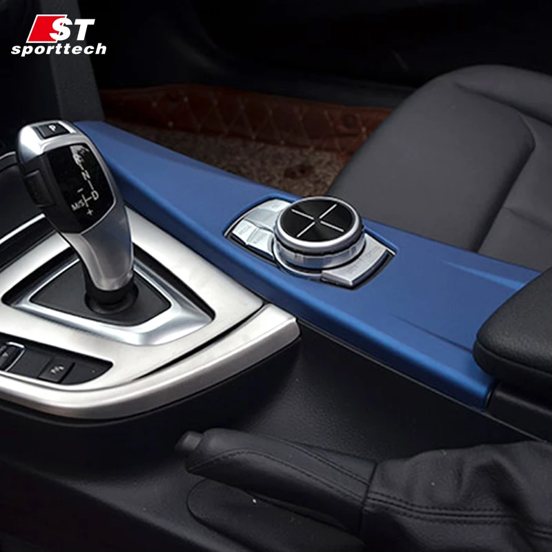 Стайлинг автомобиля наклейки на панель управления i drive для BMW 3/GT/4 серии
