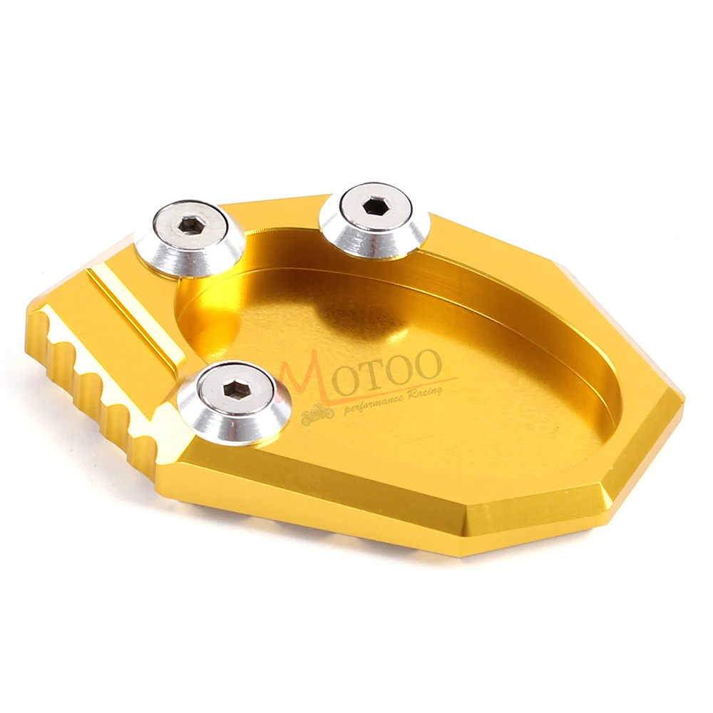 Motoo CNC алюминиевая боковая подставка для мотоцикла пластина увеличения