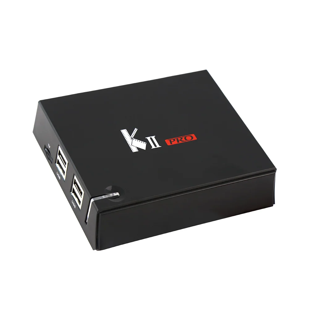 Оригинальный KII Pro DVB S2 T2 + Android 7.1.2 ТВ приставка Amlogic S905D четырехъядерный BT4.0 2 ГБ/16 ГБ