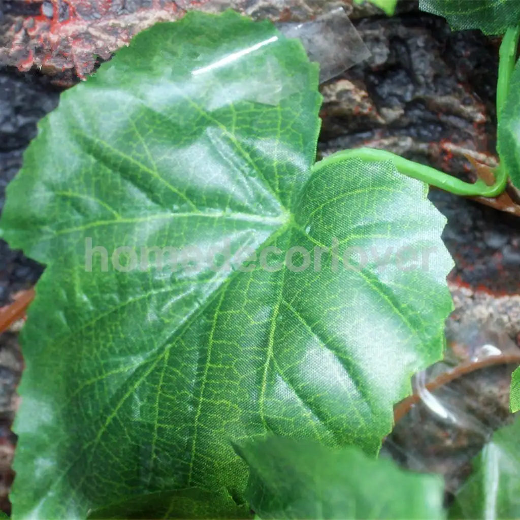 Рептилия змея черепаха вивариум декор из растений орнамент искусственный