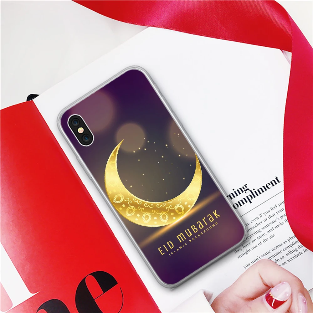 Чехол для телефона CASEIER Ramadan с фонариком iPhone X XS 7 8 6 6S Plus чехол рисунком Луны XR MAX 5 5C