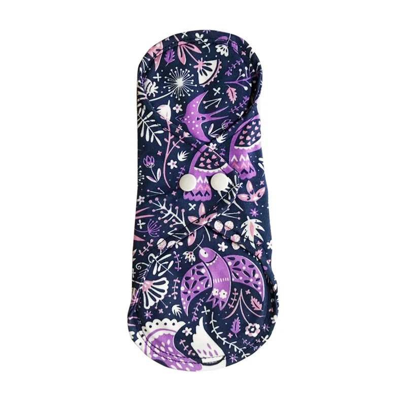 1 шт. женские прокладки многоразовые салфетки абсорбирующие ткань из бамбукового