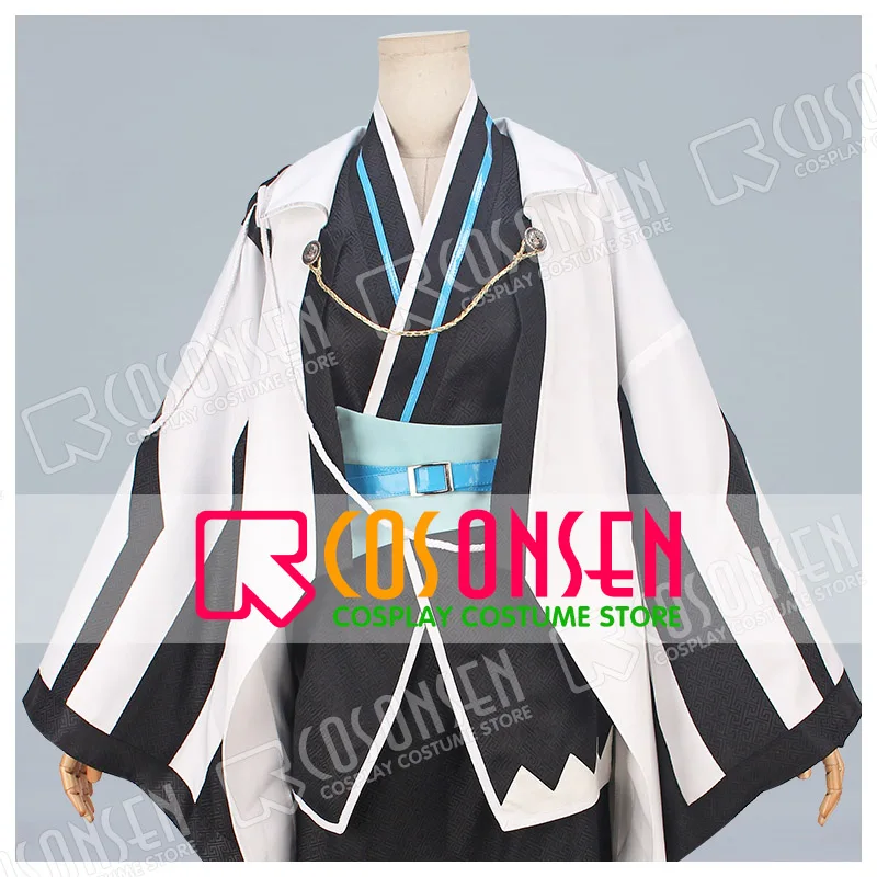 COSPLAY ONSEN Tsukiuta анимация AGF2016 группы Six Gravity Aoi Satsuki Косплей Костюм Полный комплект