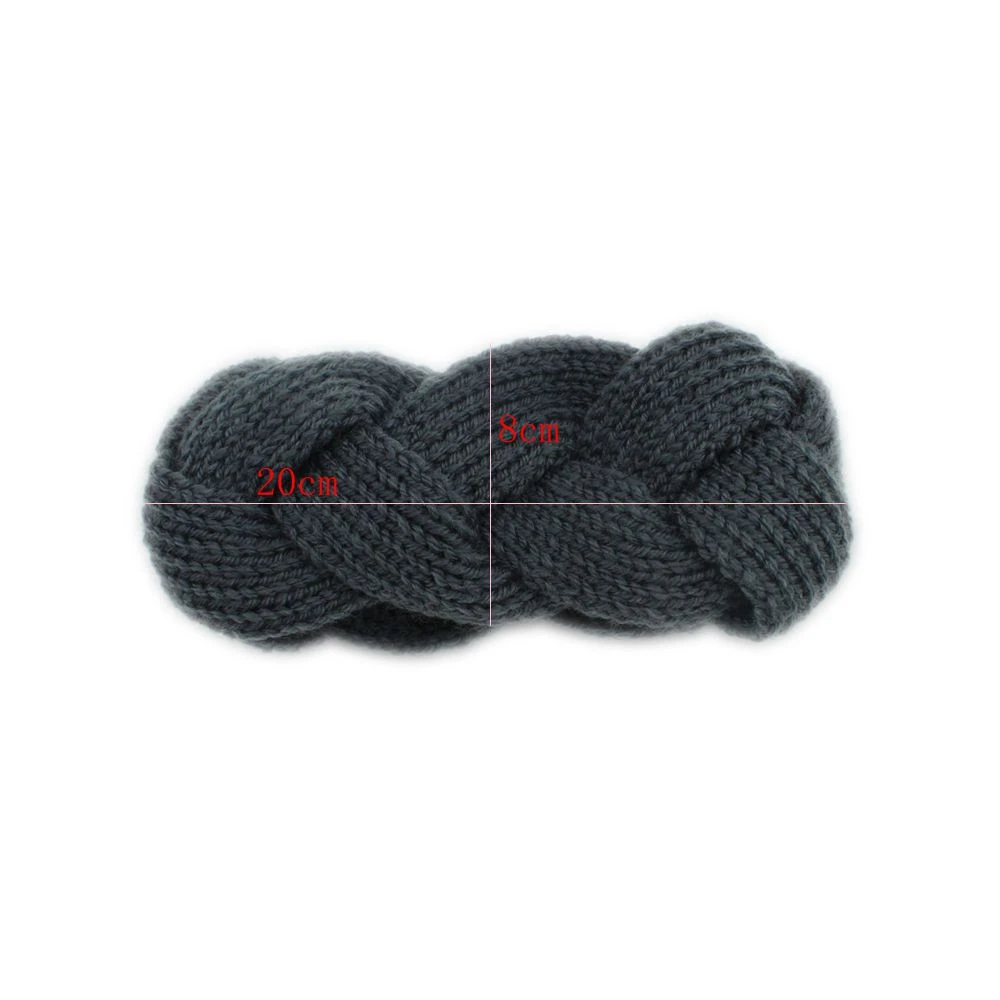 Crochet Twist Knitted Headwrap Winter Warmer Hair Band for Women clothing Accessories headband |