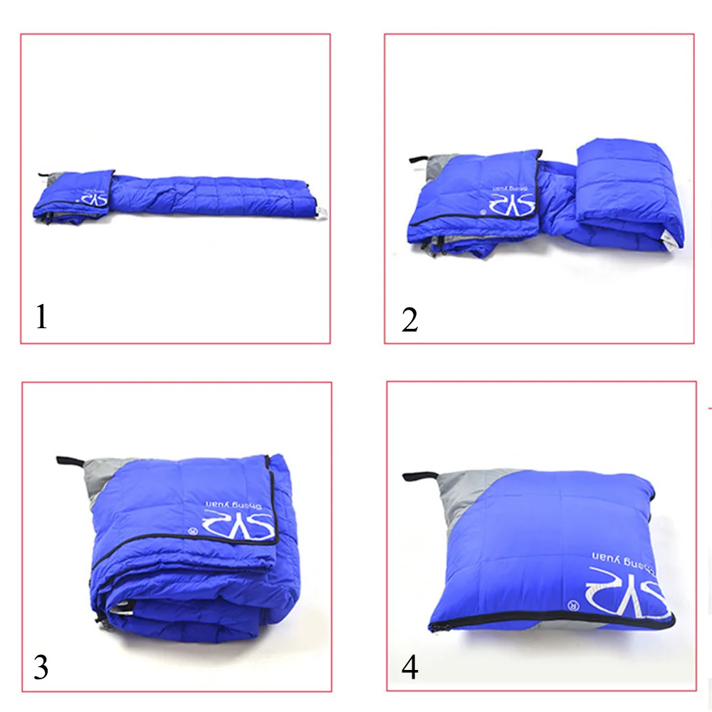 2 м для взрослых кемпинга пешего туризма альпинизма одеяло подушка складной