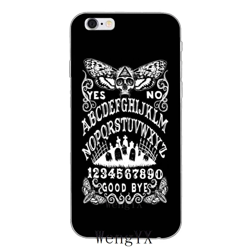 Дизайнерский Мягкий силиконовый чехол Ouija для Samsung Galaxy S3 S4 S5 S6 S7 edge S8 S9 Plus mini Note 3 4 5