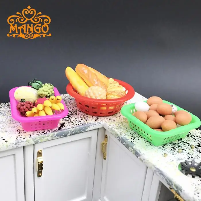 Миниатюрные кухонные аксессуары для кукольного домика большие квадратные