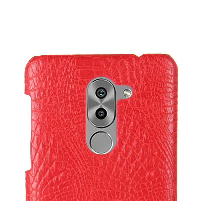 Huawei Mate 9 Lite чехол Mate9 5 искусственная кожа твердый пластиковый на заднюю панель для