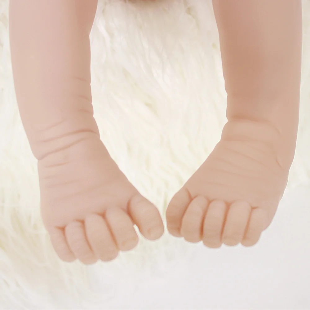 OtardDolls Набор Кукла реборн Неокрашенная пустая кукла набор мягкий винил reborn полный винил тело девочка комплект
