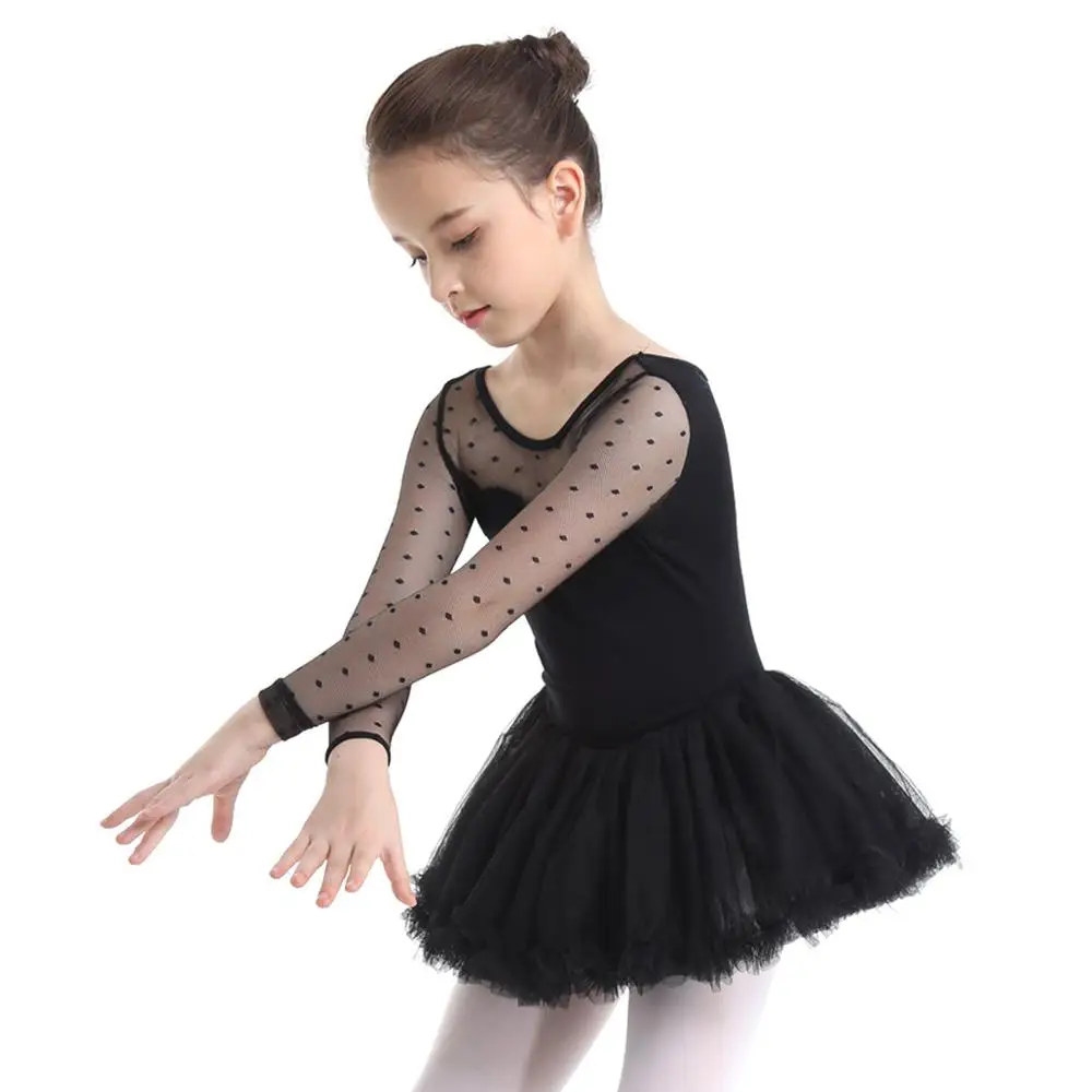 Хлопковая сетчатая одежда для гимнастики балерины|dancewear leotard|dress ballerinaleotard dress |