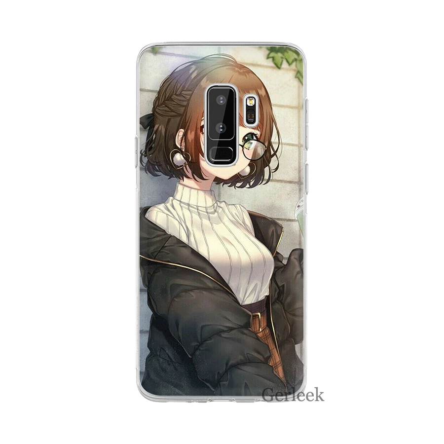 Чехол Desxz Comic Pretty Girl для Samsung Galaxy J1 J2 J3 J5 J7 J6 Prime Жесткий сумка | Мобильные телефоны и