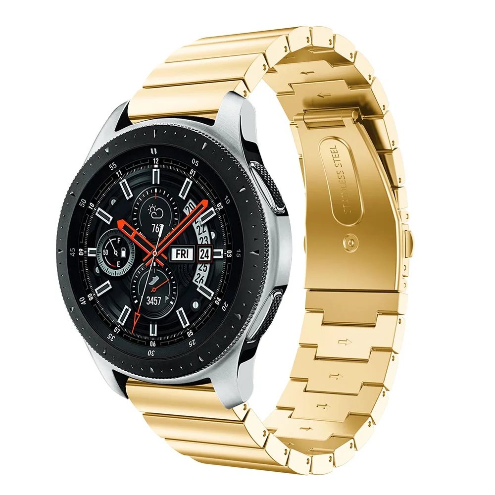 Ремешок из нержавеющей стали для Samsung Galaxy Watch 46 мм металлический браслет Gear S3 Classic