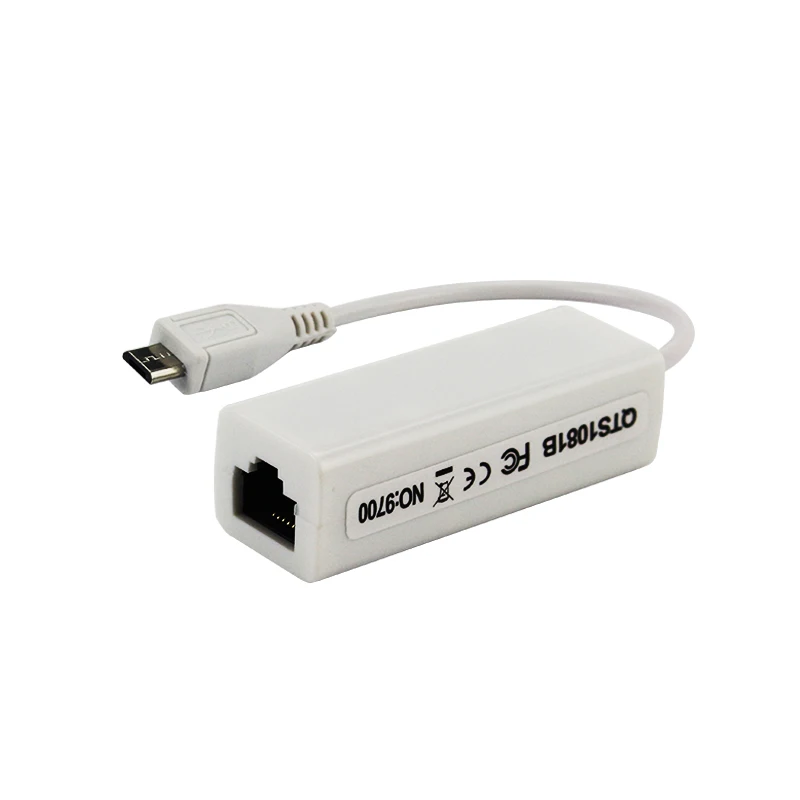 Ethernet-адаптер с Micro USB, 10 Мбит/с, 1,3/Zero W.