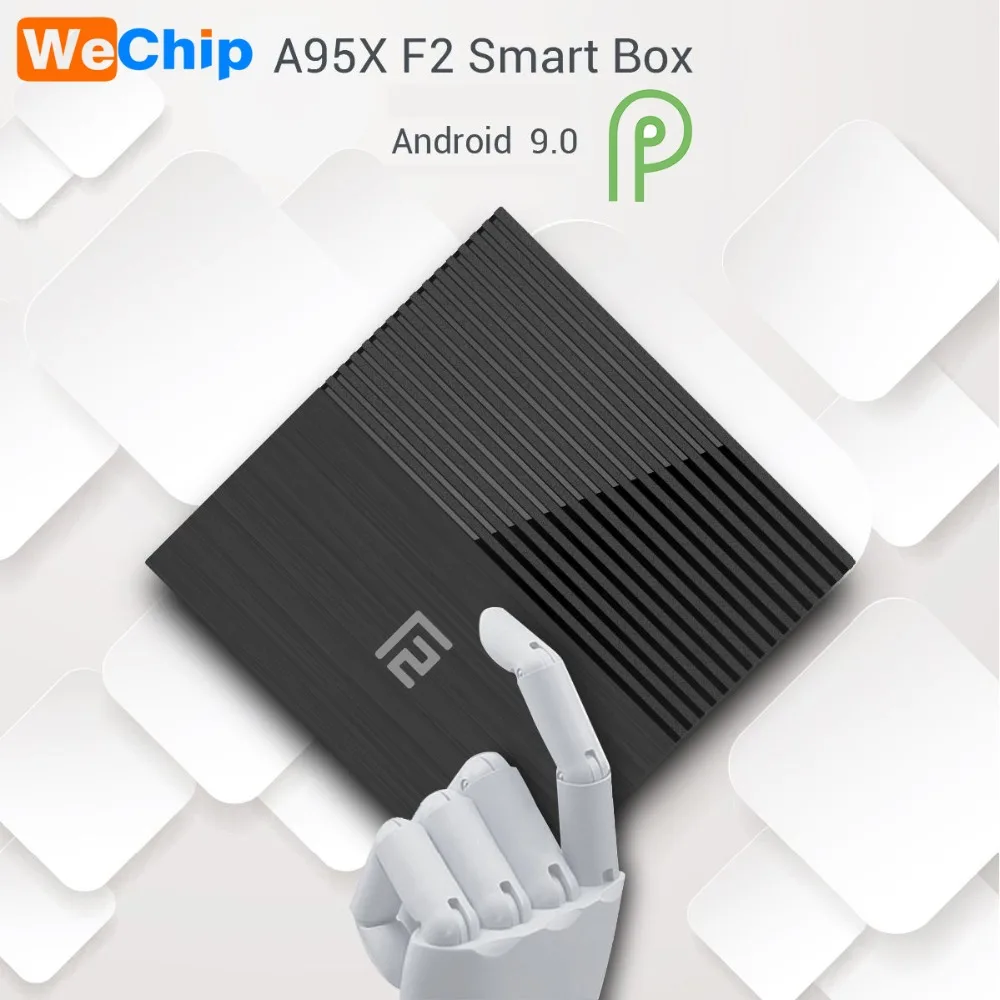 ТВ-приставка A95X F2 Android 9 0 LPDDR3 4 + 64 ГБ ядра Wi-Fi BT 2 4K HD 1 | Электроника