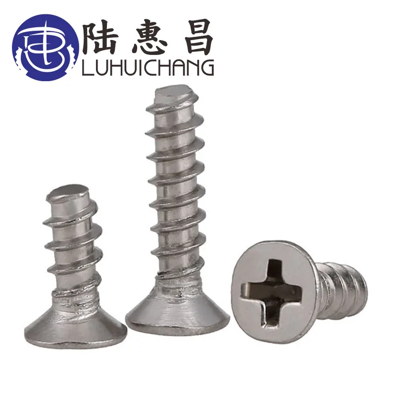 

Luchang m2 m2.3 m2.6 304 Нержавеющая Сталь Philips круглый потайной плоский хвостовый саморез КБ микро винт