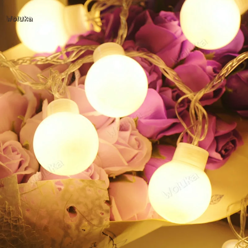 Светодиодный фонарь для общежития большая шаровая лампа-гирлянда мигающая лампа