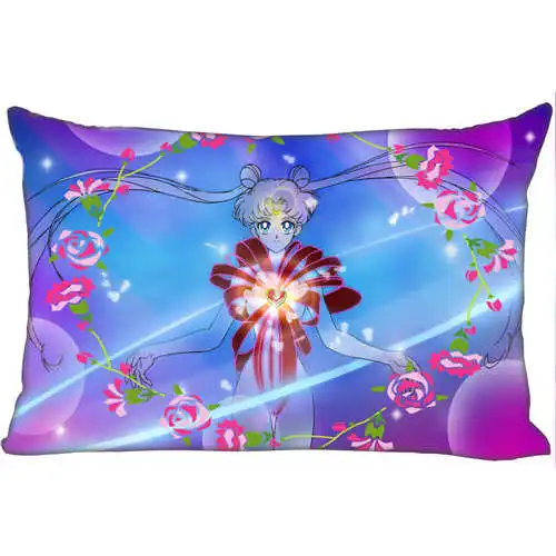 Лучшие наволочки на заказ Sailor_Moon(1)@ 1 спальня прямоугольная Наволочка на молнии(с одной стороны)@ 181205-05-03-146 - Цвет: Pillowcase