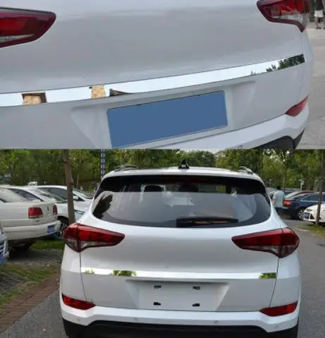 Хромированная накладка на дверную ручку заднего багажника для Hyundai Tucson 2015