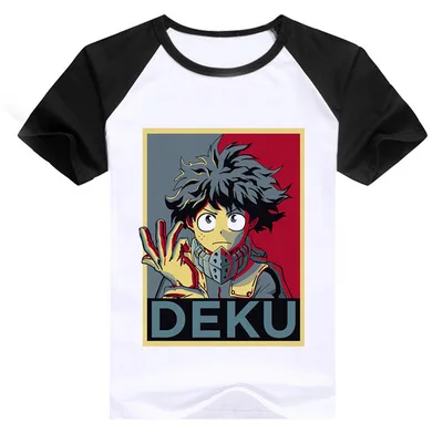 Type 19 Boku No Hero Academy химико Тога Todoroki Shoto izku Косплей Костюм японского аниме мой герой Academy 3D принт мультфильм футболка - Цвет: Type 19