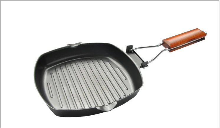 Hot Sale Europe Style Steak Frying Pan Non-sticky Folding Cast Iron Free Shipping | Дом и сад