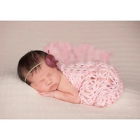 4060cm cotton filler braid blanket basket stuffer newborn photography props 3 colors baby shower gift zqy001