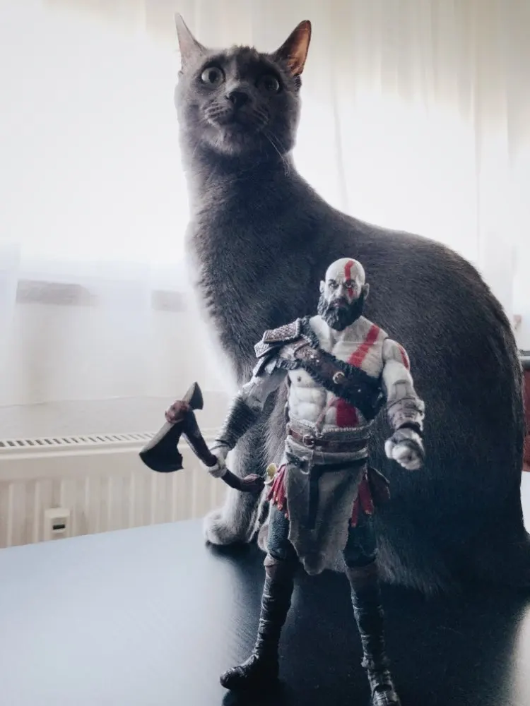 NECA God of War 4 Kratos ПВХ фигурка Коллекционная модель игрушки | Игрушки и хобби