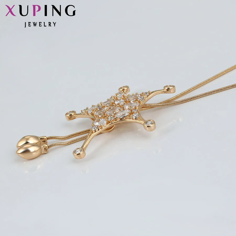 Xuping Fashion Necklace New Design Big Long Gold Color Plated Women Men Chain Jewelry Gift 42354 | Украшения и аксессуары