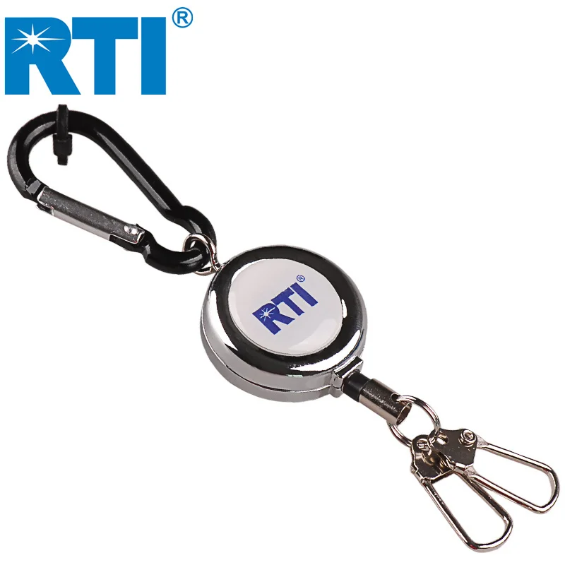 

RTI телескопическая леска резак двойной втягиватель из нержавеющей стали линия Выдвижная Пряжка клипер с проволокой Pesca снасти