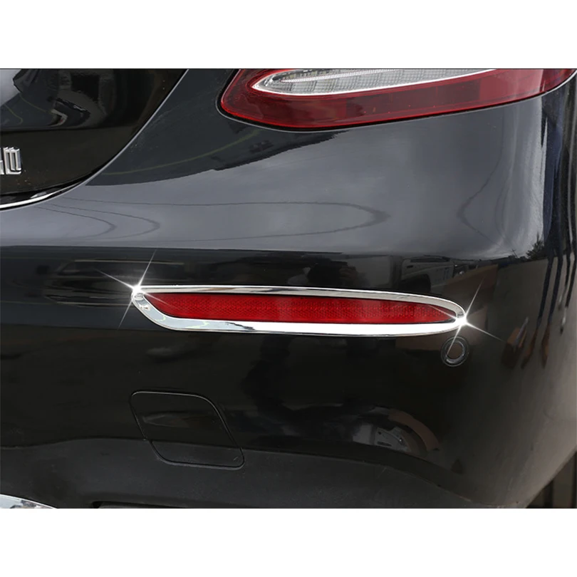 Для Mercedes Benz E Class W213 200l E300l Sedan 2016 2017 2018 автомобильные аксессуары задняя