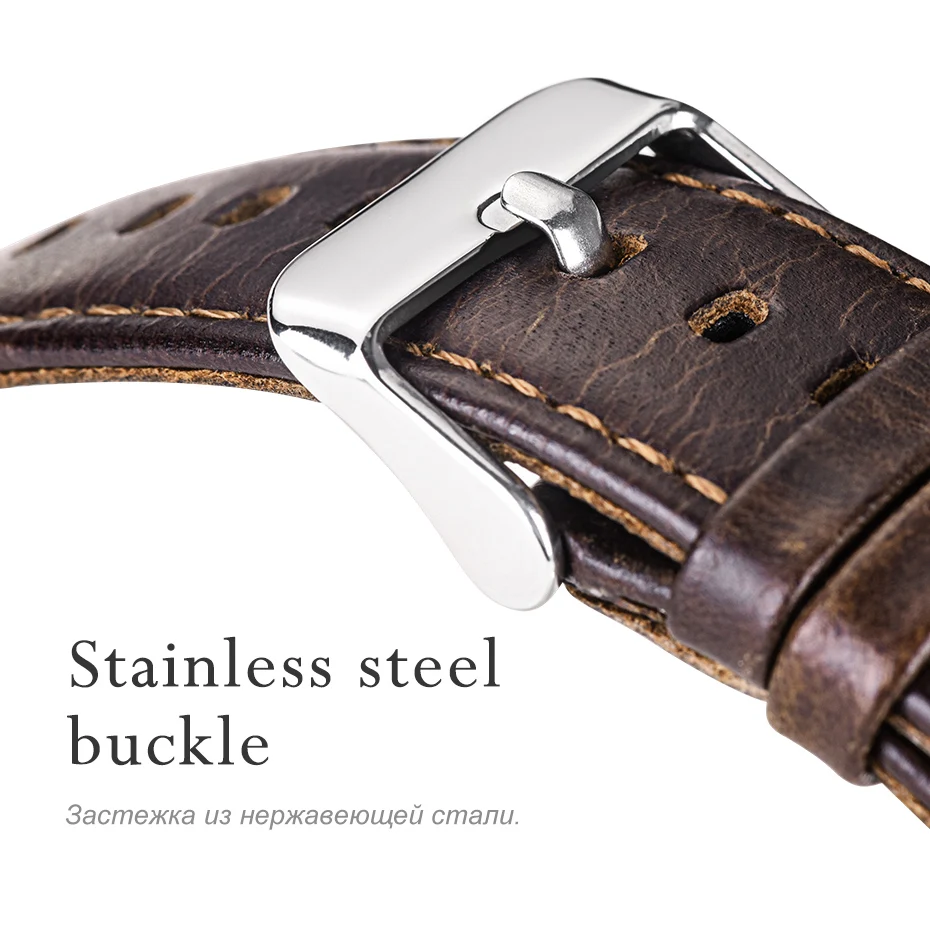 

HOCO Top Quality Genuine Leather Band For Huawei Watch 2 Perfect Companion With Metal Clasp And 2 Colors Available