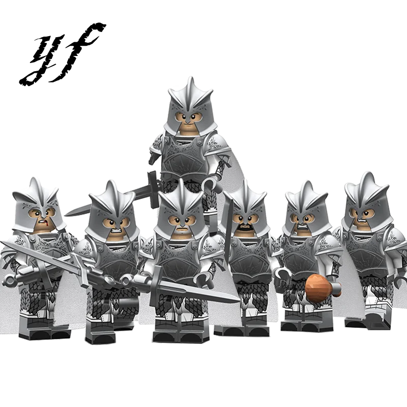 Legoed Игра престолов Kingsguard Минифигурки средневековый рыцарь мандон Ланнистер
