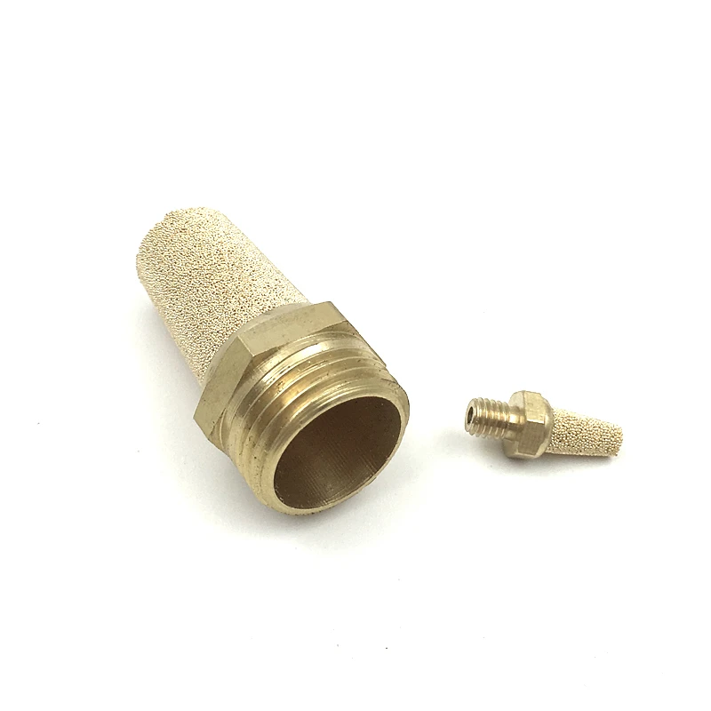 Пневматический электромагнитный клапан меди глушитель BSL-04 резьба 1/2 &quotмеди vent 10